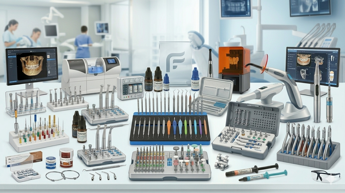 Professional dental instruments and precision tools for clinics