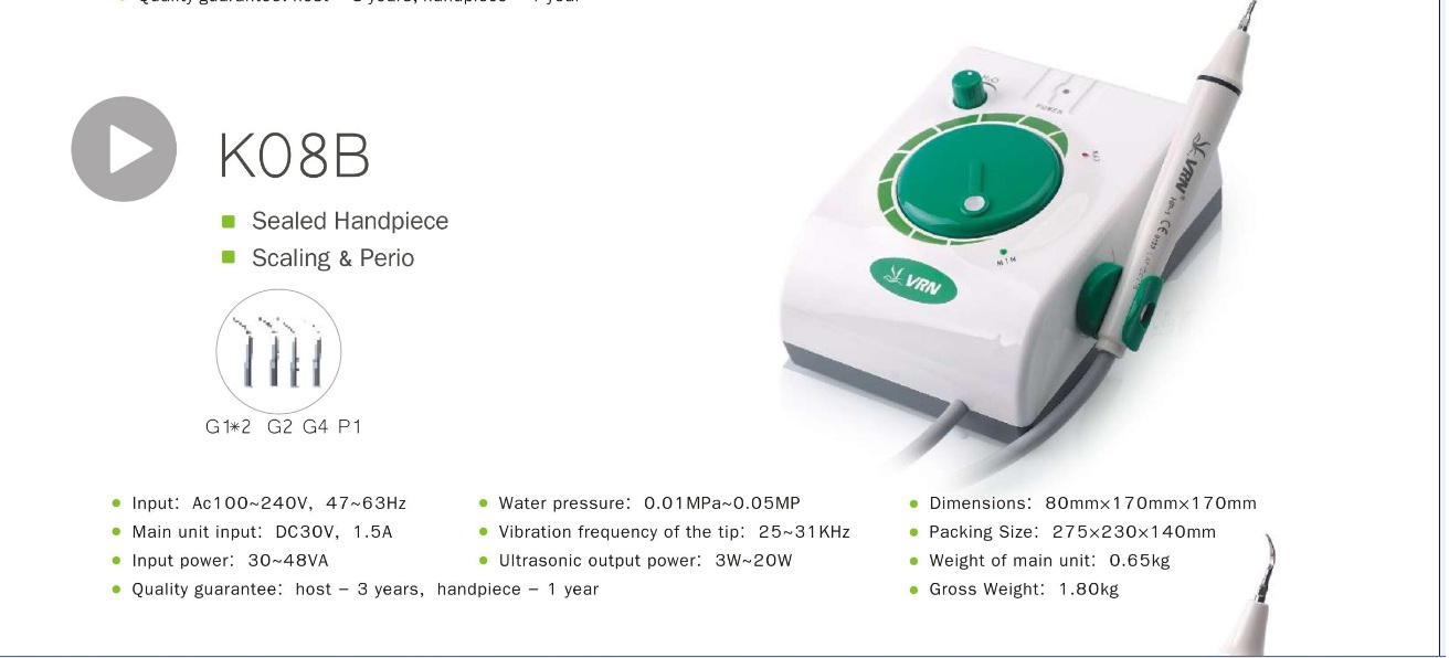 Ultrasonic Scaler - K08B