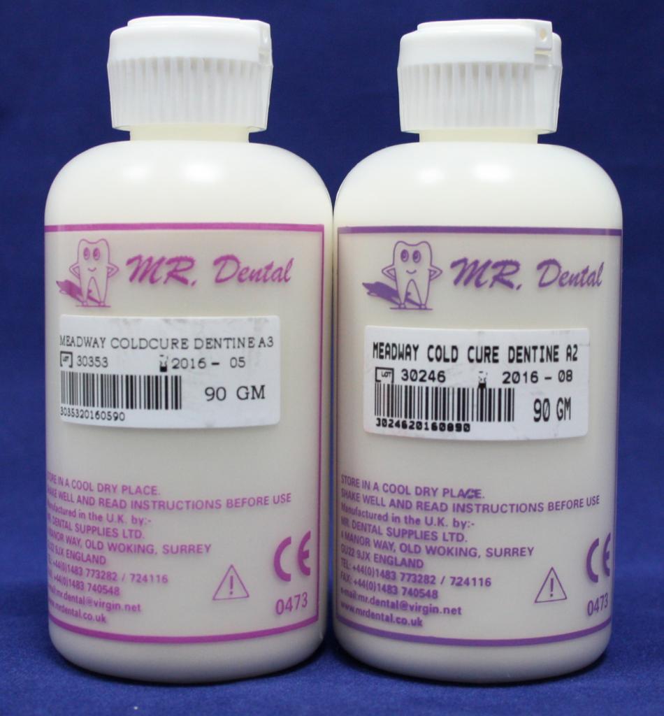 Meadway Cold Cure Dentine (Shade Powder)