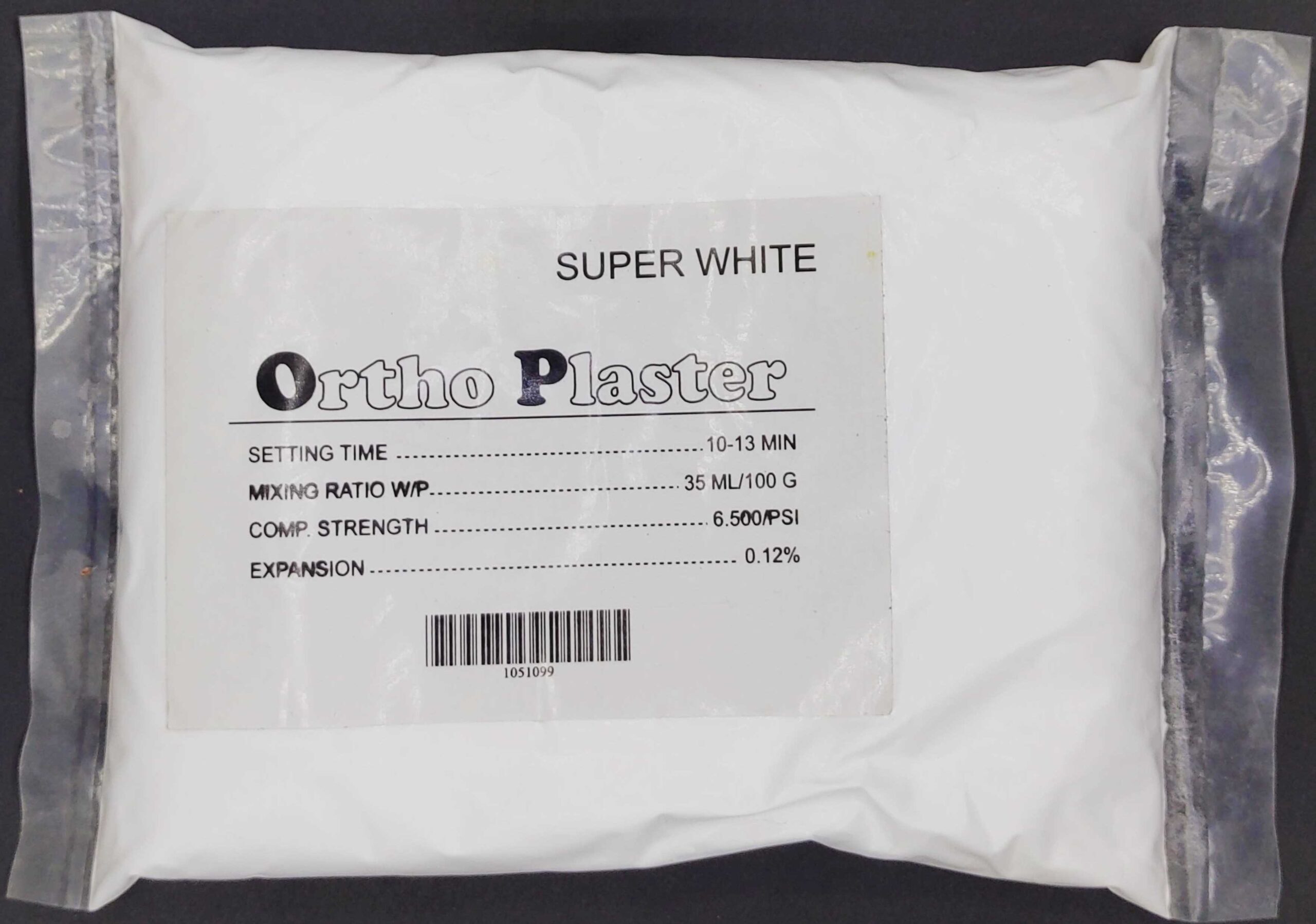 Orthodontic Plaster (Super White)