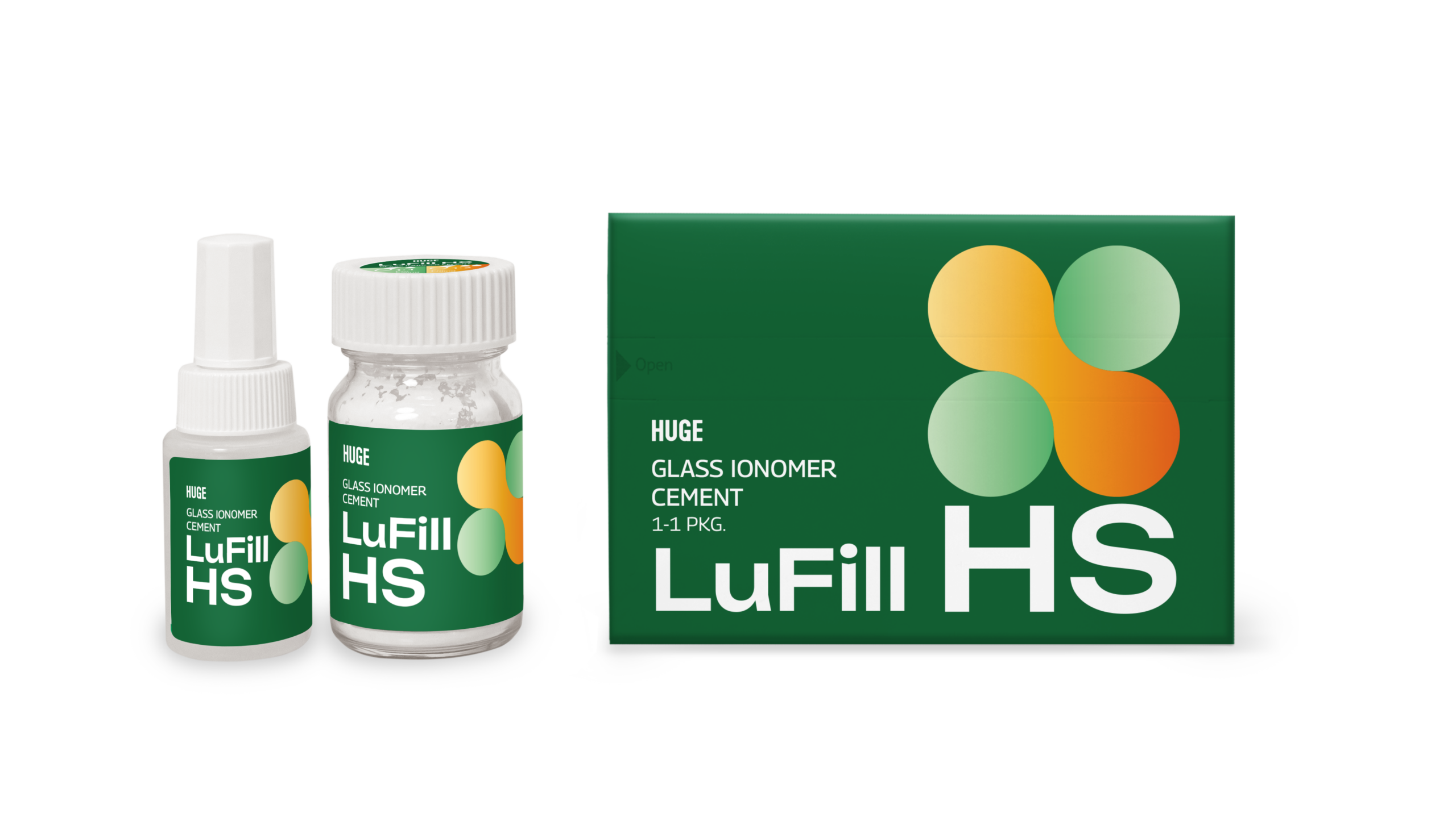 Glass Ionomer Cement LuFill HS